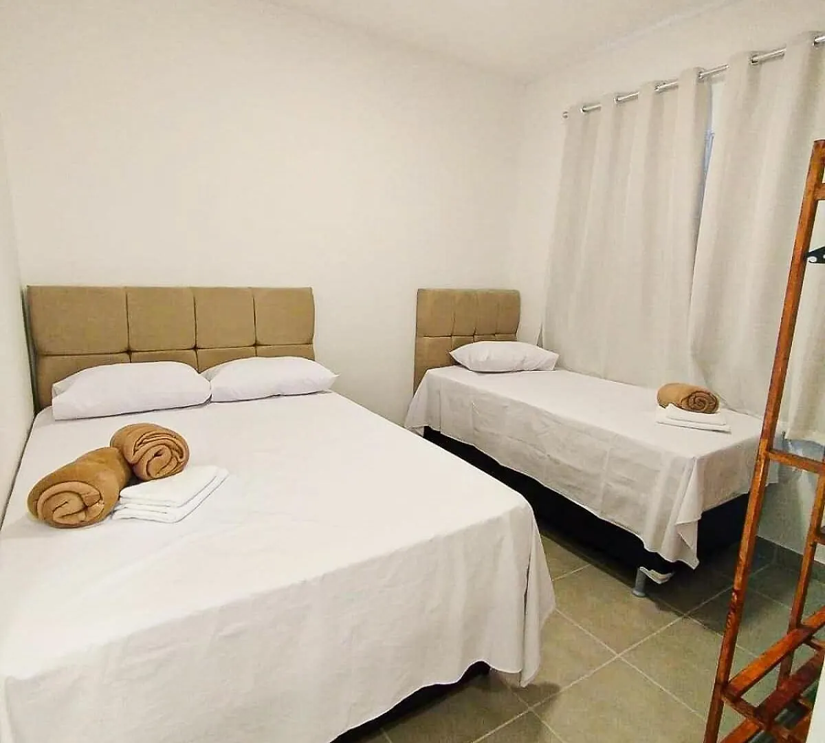 아파트 Apartamento Aconchegante Para Temporada Ar Condicionado E Piscina 포르투세구로 브라질