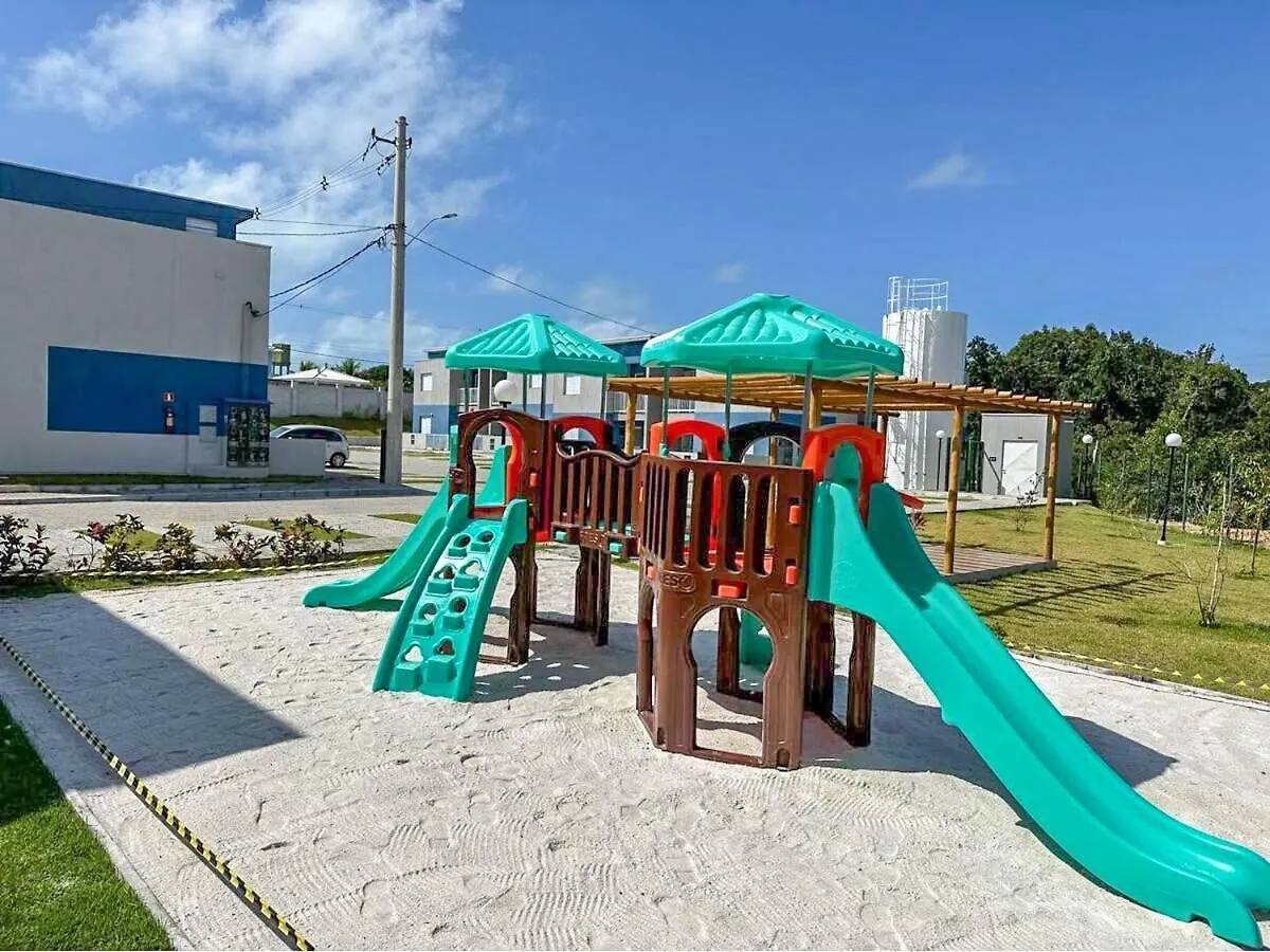 아파트 Apartamento Aconchegante Para Temporada Ar Condicionado E Piscina 포르투세구로