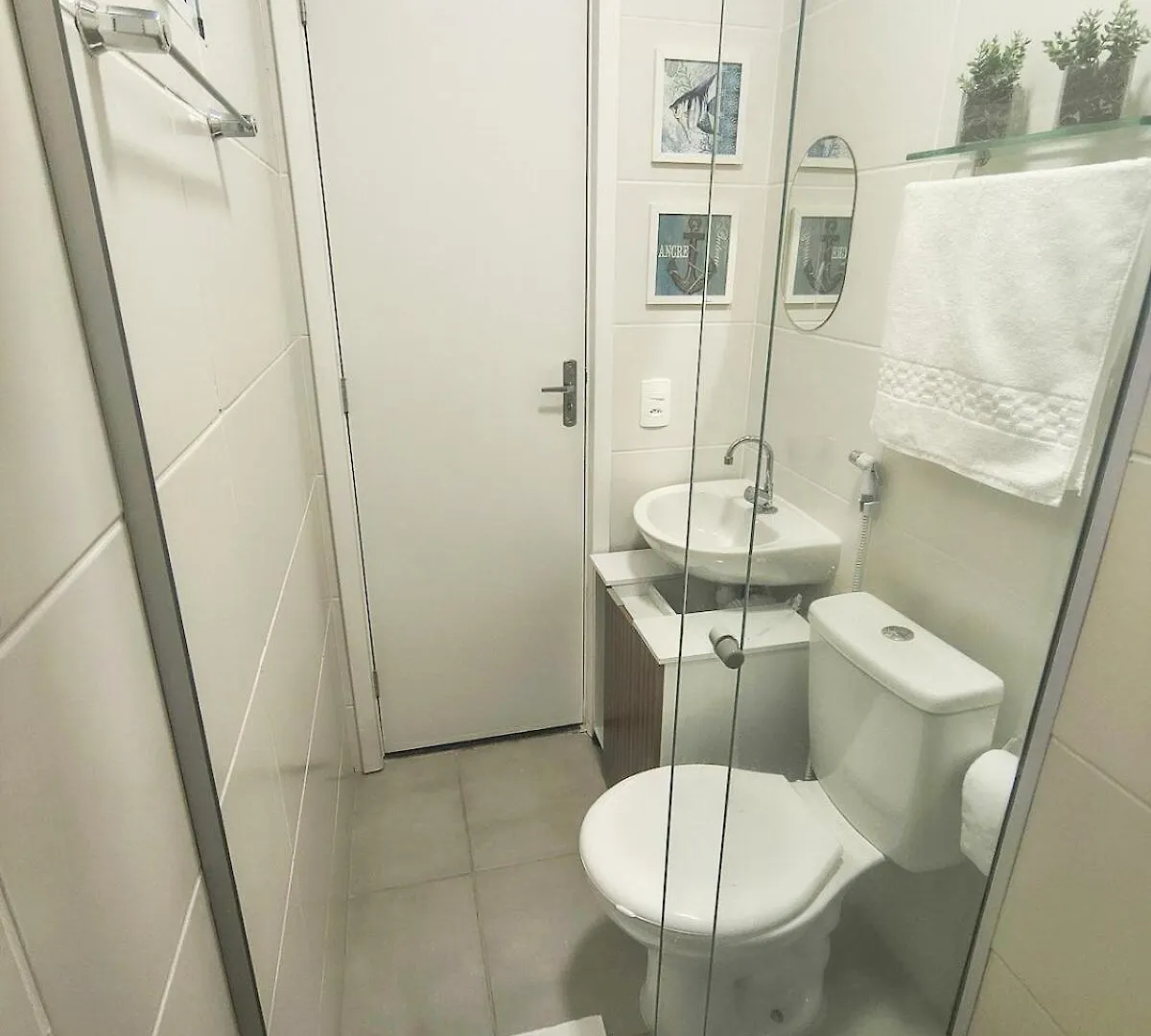 Apartamento Aconchegante Para Temporada Ar Condicionado E Piscina 포르투세구로
